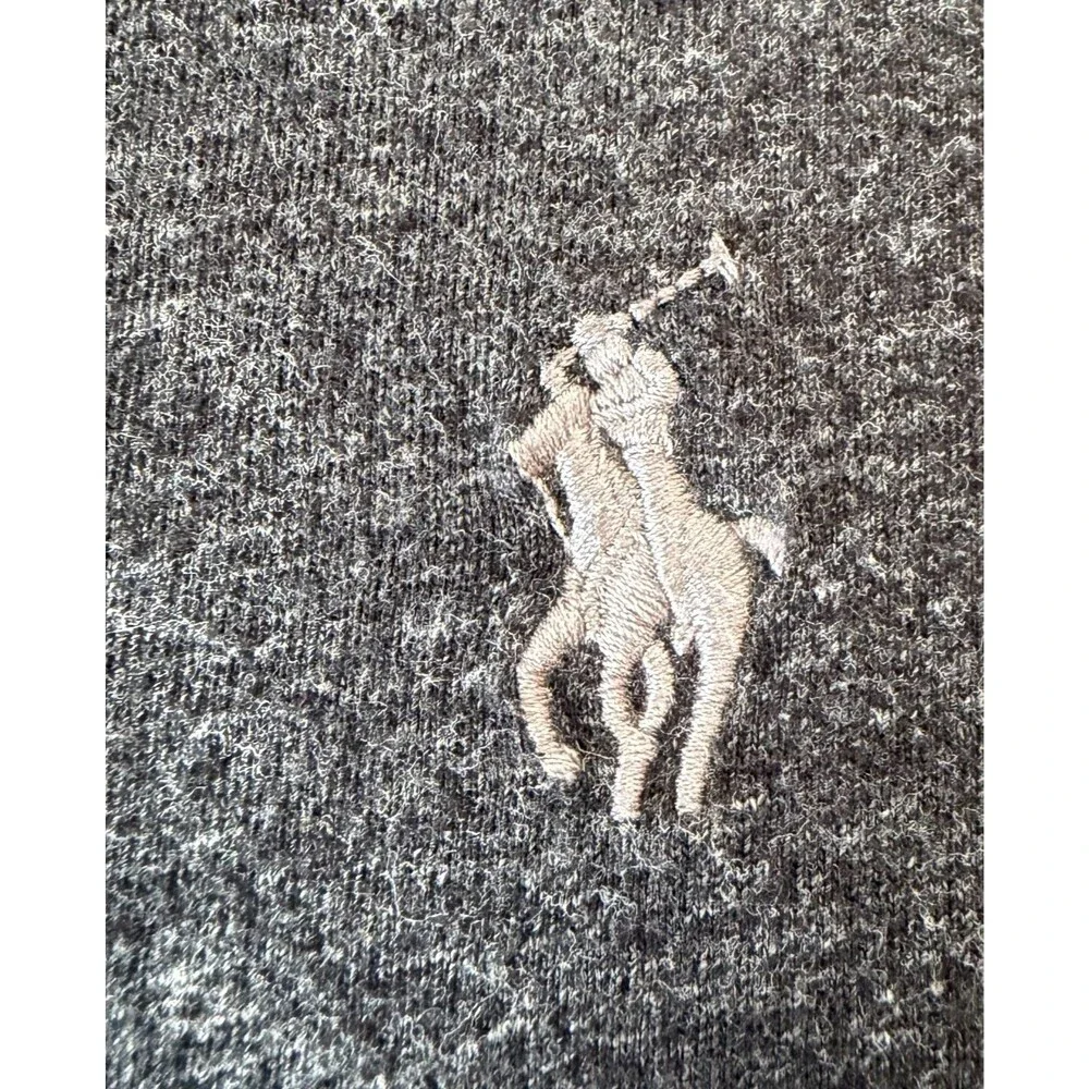Polo Ralph Lauren Performance Hoodie Mens XXL Gray Pony Lightweight Shirt
